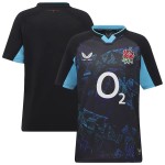 England Rugby Alternate Replica Jersey 2025/26 - Black - Junior England Rugby Alternate Replica Jersey 2025/26 - Black - Junior