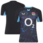 England Rugby Alternate Replica Jersey 2025/26 - Black - Womens England Rugby Alternate Replica Jersey 2025/26 - Black - Womens