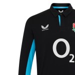 England Rugby Alternate Classic Long Sleeve Jersey 2025/26 - Black - Mens England Rugby Alternate Classic Long Sleeve Jersey 2025/26 - Black - Mens