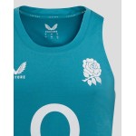 Men’s England Rugby 25/26 Performance Sleeveless Singlet – Storm Blue Men’s England Rugby 25/26 Performance Sleeveless Singlet – Storm Blue