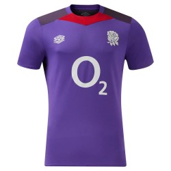 England Rugby Team Home Classic Short Sleeve Shirt 2024/25 - Purple - Mens