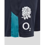 Men’s England Rugby 25/26 Performance Knit Shorts with Pockets – Inkwell Men’s England Rugby 25/26 Performance Knit Shorts with Pockets – Inkwell
