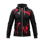 England Rugby Home Replica Jersey 2023/24 Cotton Zip Hoodie - Mens England Rugby Home Replica Jersey 2023/24 Cotton Zip Hoodie - Mens