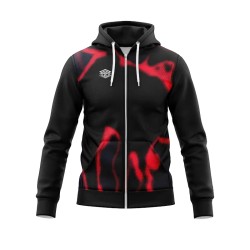 England Rugby Home Replica Jersey 2023/24 Cotton Zip Hoodie - Mens