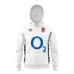 England Rugby Home Replica Jersey 2023/24 Cotton Hoodie - Kids England Rugby Home Replica Jersey 2023/24 Cotton Hoodie - Kids