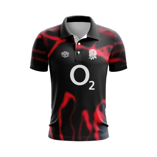 England Rugby Team Home Classic Jersey 2024/25 - Red - Mens England Rugby Team Home Classic Jersey 2024/25 - Red - Mens