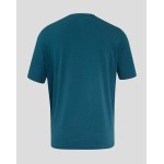 Men's England Rugby 25/26 Travel Short Sleeve Tee - Reflecting Pond Men's England Rugby 25/26 Travel Short Sleeve Tee - Reflecting Pond