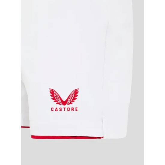 Men’s England Rugby 25/26 Home Pro Shorts – Brilliant White Men’s England Rugby 25/26 Home Pro Shorts – Brilliant White