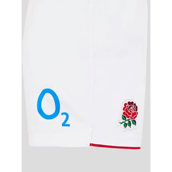 Men’s England Rugby 25/26 Home Shorts – Brilliant White Men’s England Rugby 25/26 Home Shorts – Brilliant White