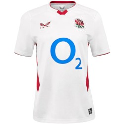England Rugby Home Replica Jersey 2025/26 - White - Womens England Rugby Home Replica Jersey 2025/26 - White - Womens