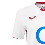 England Rugby Home Replica Jersey 2025/26 - White - Womens England Rugby Home Replica Jersey 2025/26 - White - Womens