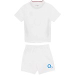 England Rugby Home Replica Kit 2025/26 - White - Infant England Rugby Home Replica Kit 2025/26 - White - Infant