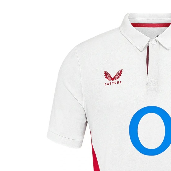 England Rugby Home Classic Jersey 2025/26 - White - Mens England Rugby Home Classic Jersey 2025/26 - White - Mens